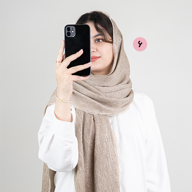 شال حاشیه گیپور مجلسی