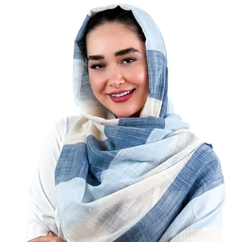شال لینن طرح زارا دلورا گالری